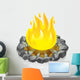 Campfire Wall Decal
