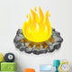 Campfire Wall Decal