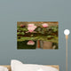 Frog Among Waterlilies Wall Decal