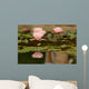 Frog Among Waterlilies Wall Decal