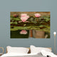 Frog Among Waterlilies Wall Decal