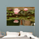 Frog Among Waterlilies Wall Decal