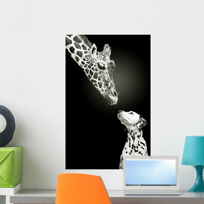 Related Spots Wall Decal shown on a wall