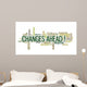 Changes Ahead Concept Word Wall Decal