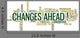 Changes Ahead Concept Word Wall Decal
