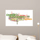 Change Management Word Tag Wall Decal
