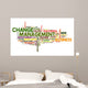 Change Management Word Tag Wall Decal