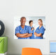 Medical Multiethnic Team Wall Decal