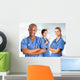 Medical Multiethnic Team Wall Decal