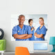 Medical Multiethnic Team Wall Decal