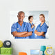 Medical Multiethnic Team Wall Decal