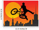 Bicyclist Wall Decal