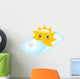 Sun And Cloud Wall Decal
