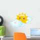 Sun And Cloud Wall Decal