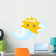 Sun And Cloud Wall Decal