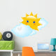 Sun And Cloud Wall Decal