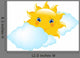 Sun And Cloud Wall Decal