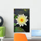 White Lotus Flower Wall Decal