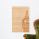Buddha Bamboo Mat Vertical Wall Decal
