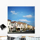 Modern Houses And Sky Wall Decal