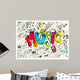 Music Doodle Wall Decal