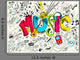Music Doodle Wall Decal