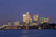 Canary Wharf Night Financial Wall Decal