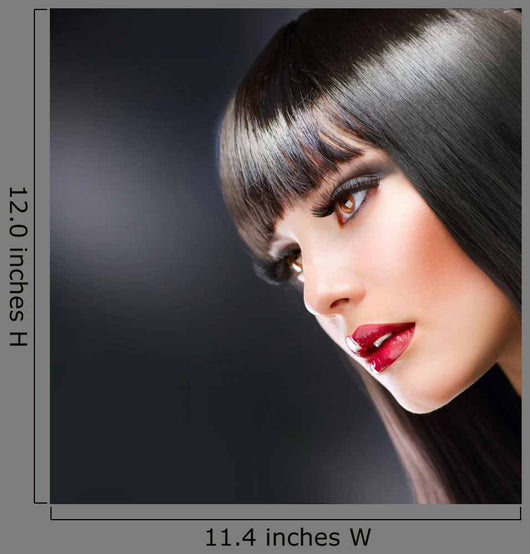 Fashion Makeup Beauty Brunette Wall Decal
