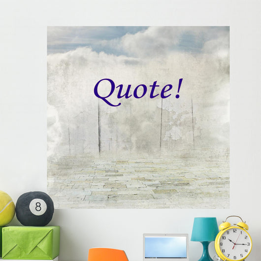 Quote Wall Decal