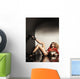 Cute Blondie High Heels Wall Decal