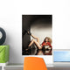 Cute Blondie High Heels Wall Decal