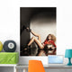 Cute Blondie High Heels Wall Decal
