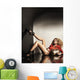 Cute Blondie High Heels Wall Decal