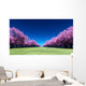 Row of Cherry Blossoms Wall Decal