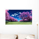 Cherry Blossom Orhcard Wall Decal