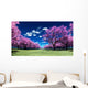 Cherry Blossom Orhcard Wall Decal