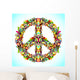 Colorful Peace Wall Decal