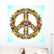 Colorful Peace Wall Decal