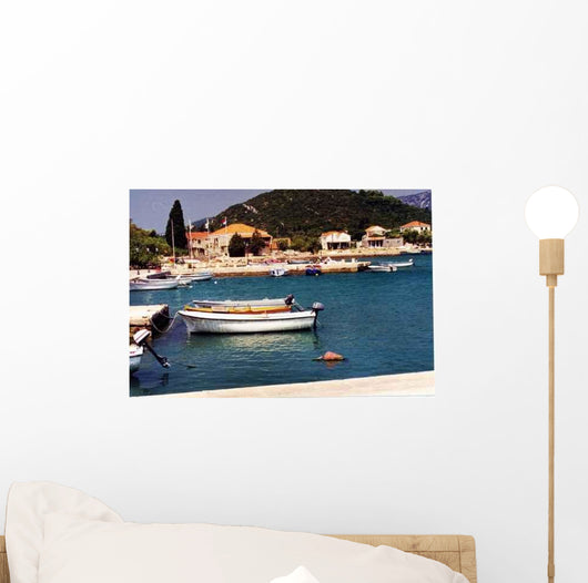 Fishing Village Kosovo Wall Decal