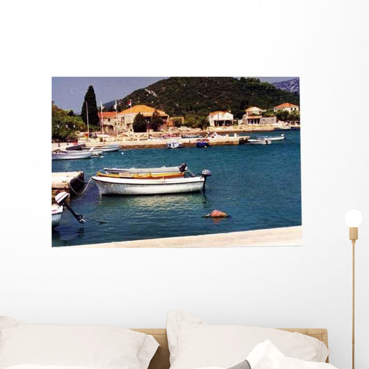Fishing Village Kosovo Wall Decal
