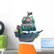Pirate Ship With Pirate Wall Decal