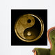 Yin And Yang Symbol Coin Wall Decal