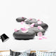 Spa Stones With Rose Wall Decal