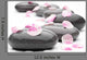 Spa Stones With Rose Wall Decal