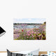 Coast Brittany Covered With Flowers Wall Decal
