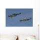 Hurricane Spitfires Wall Decal