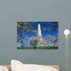 Japanese Cherry Trees Frame Wall Mural