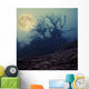 Old Spooky Tree Wall Decal