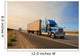 Truck Highway California Usa Wall Decal