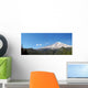 Mount Rainier With Blue Wall Decal